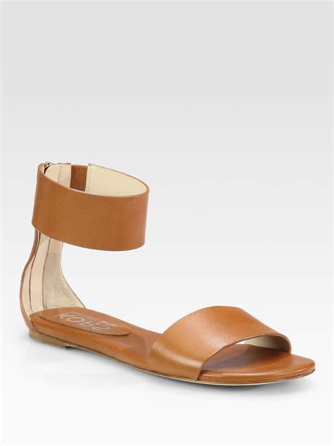 michael kors ava ankle strap sandals|MICHAEL Michael Kors Ava Patent Leather Strappy .